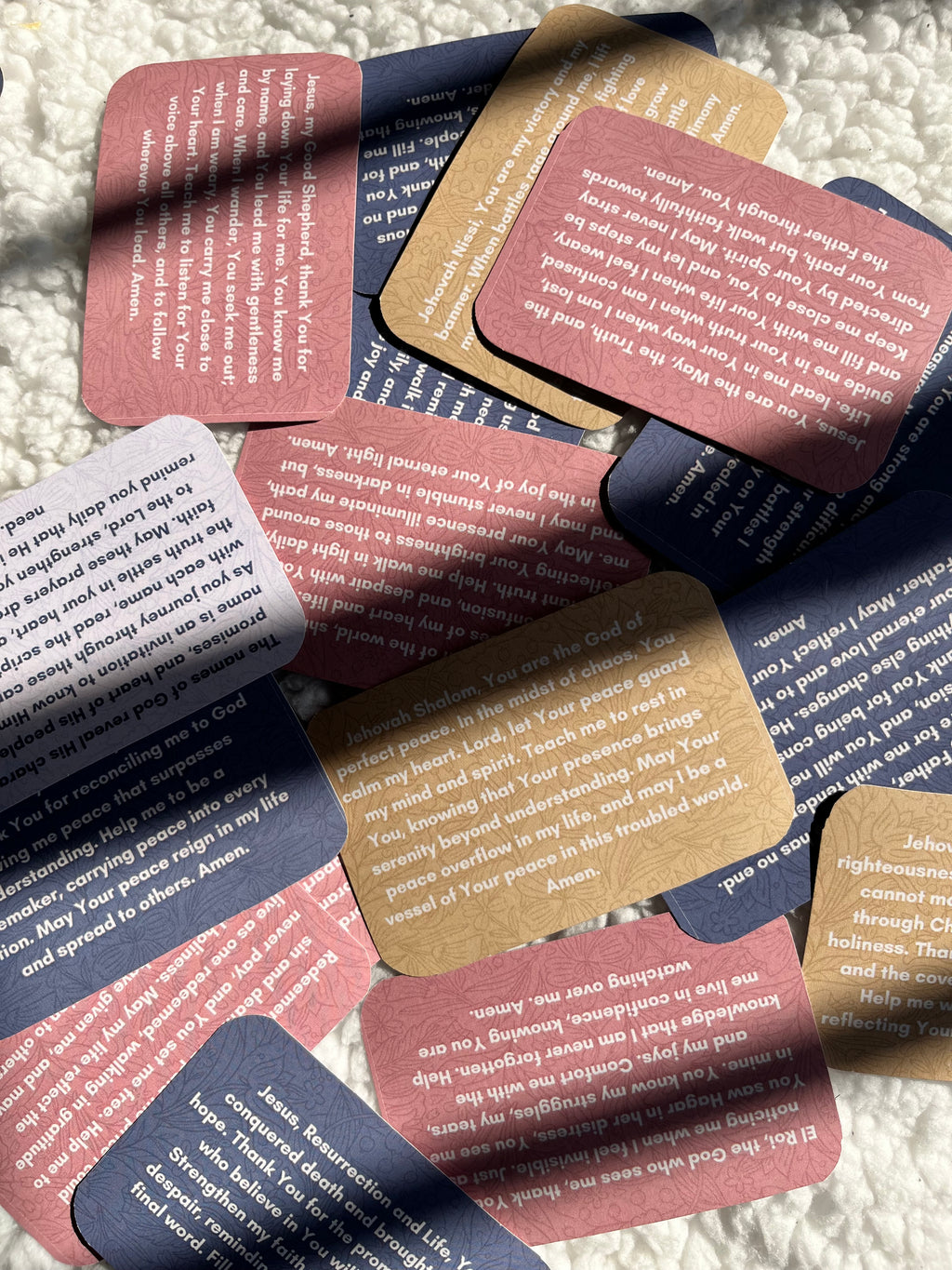 Praying the Names of God Cards