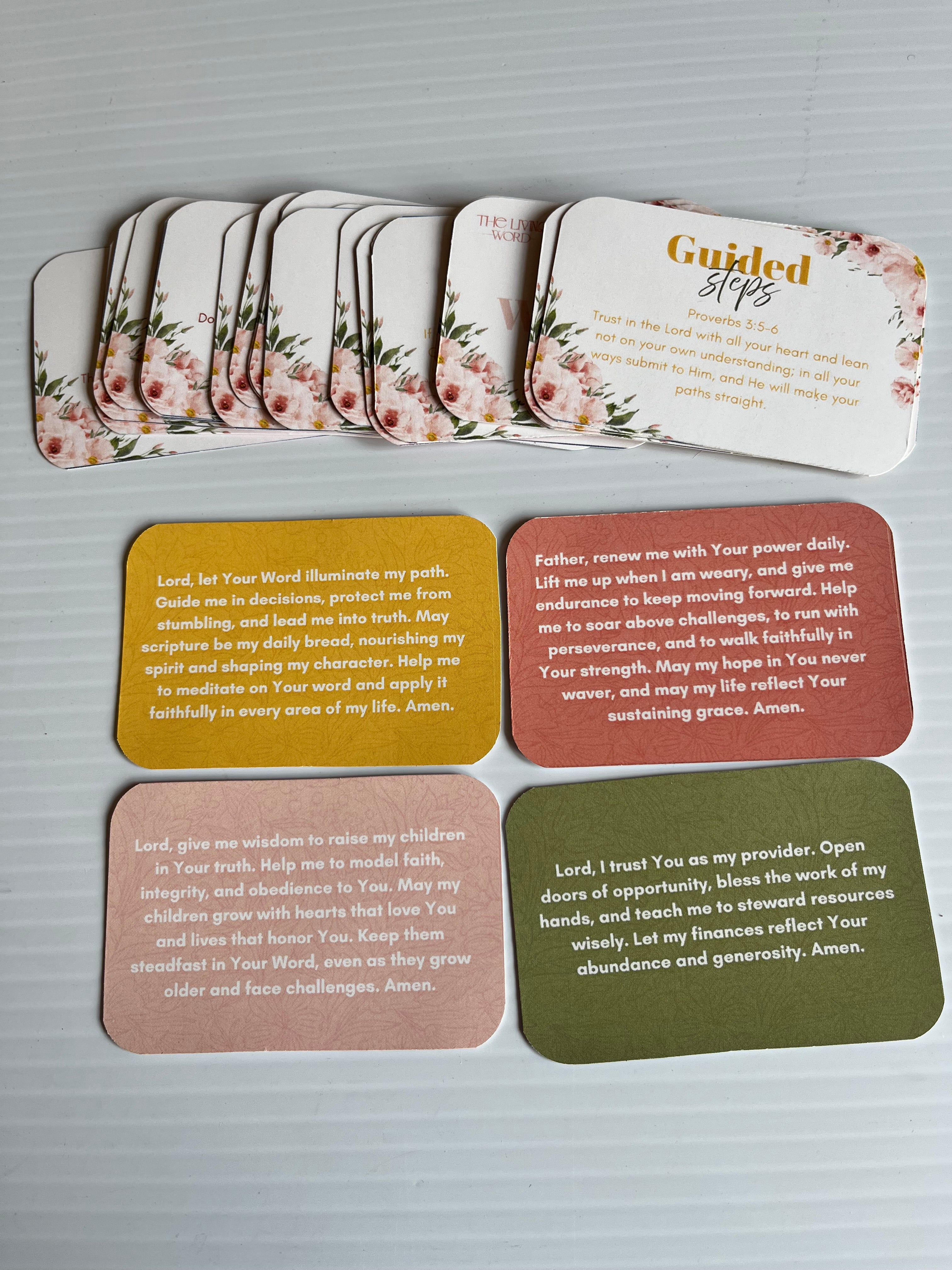 Praying the Word of God Cards