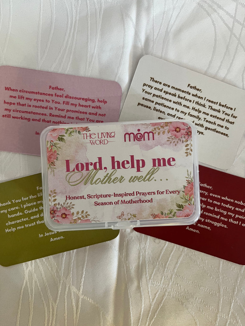 Lord, Help Me Mother Well | Prayer Card Collection