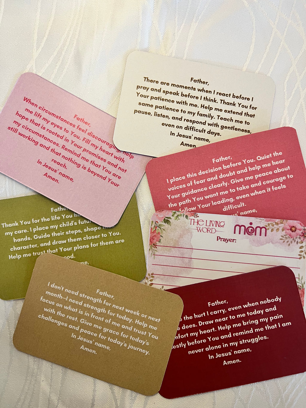 Lord, Help Me Mother Well | Prayer Card Collection