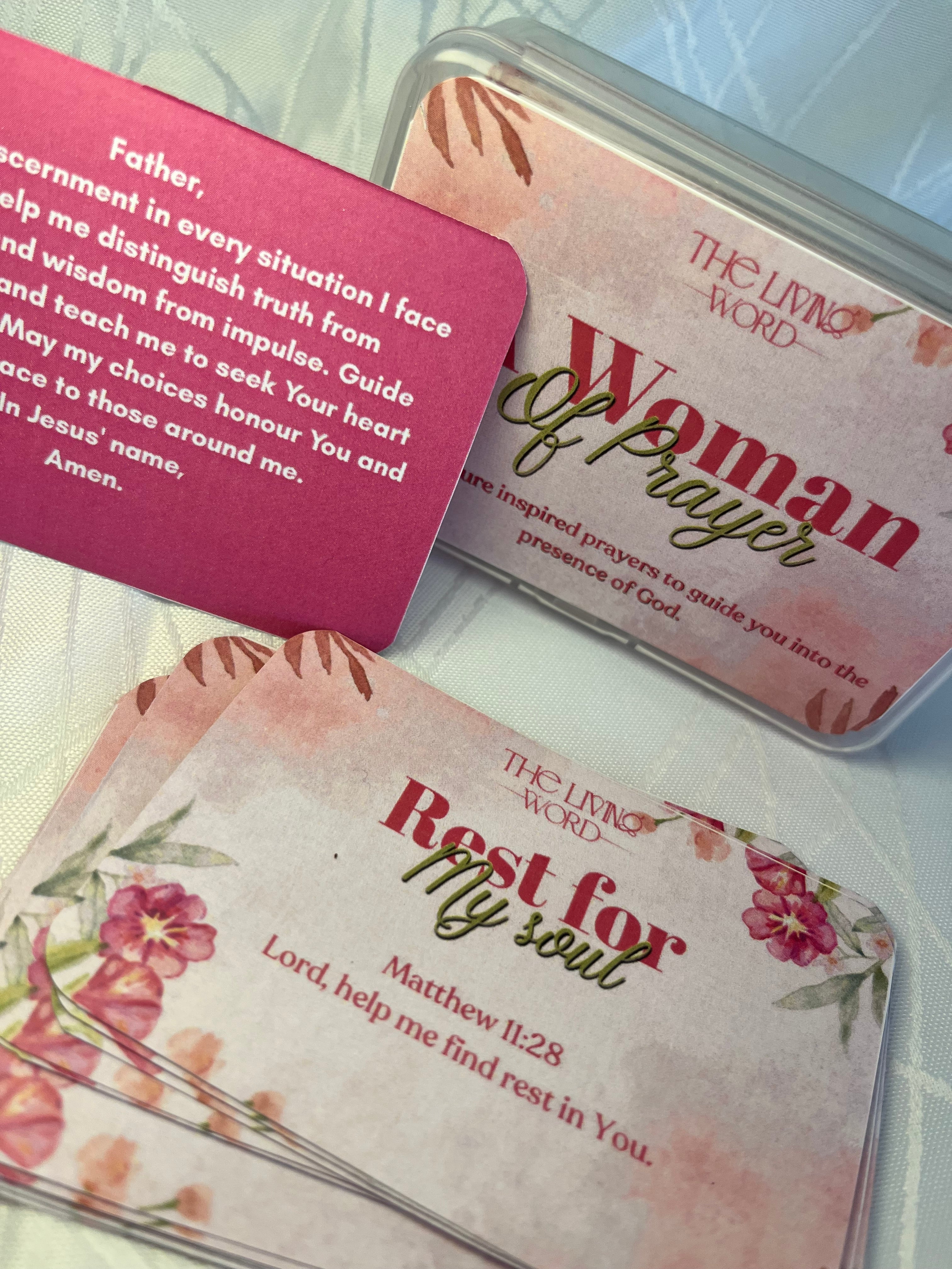 A Woman of Prayer | 50 Prayer Card Collection