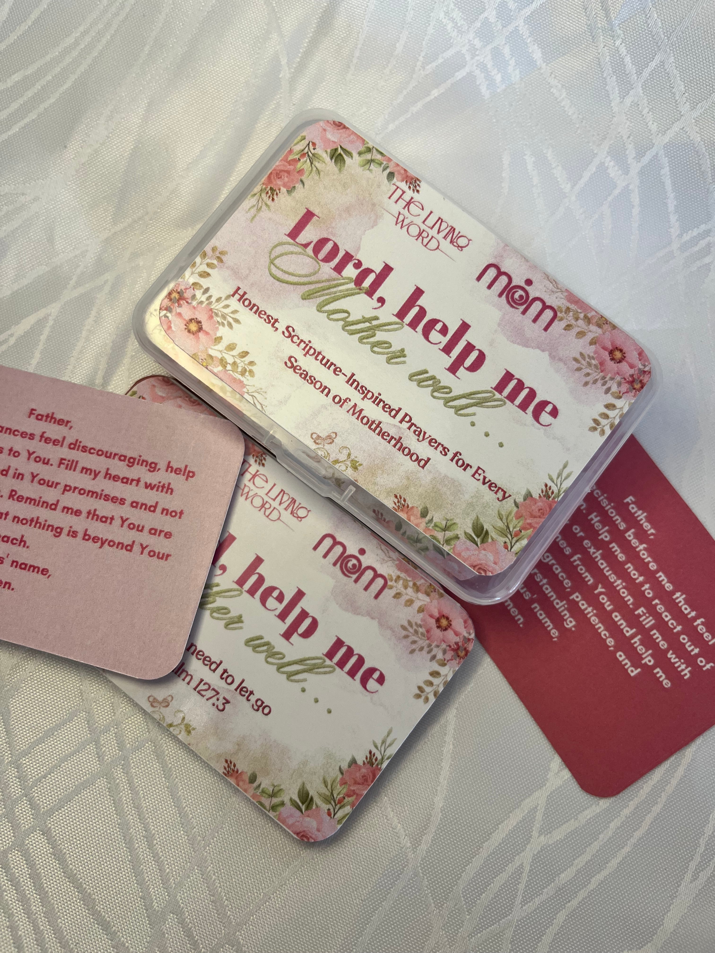 Lord, Help Me Mother Well | Prayer Card Collection